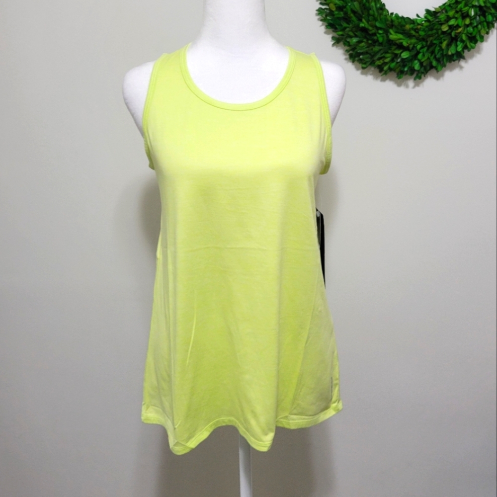 HEAD Lime Green Sleeveless Tank Top